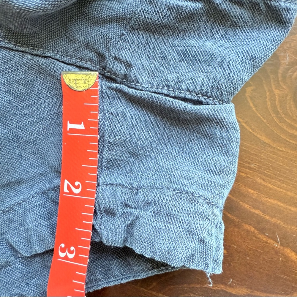 C&C California Linen Blend Shorts, Muted Navy, Size XL (fit more like Large) - Picture 11 of 11